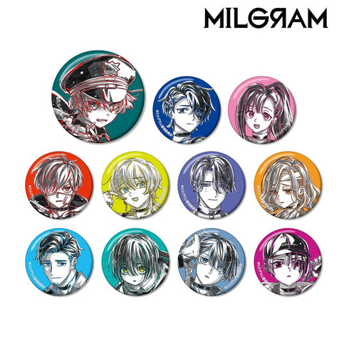 『MILGRAM -ミルグラム-』トレーディング Ani-Art BLACK LABEL 缶バッジ(単位/BOX)【202510再販】